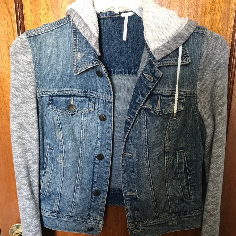 Free People denim jacket